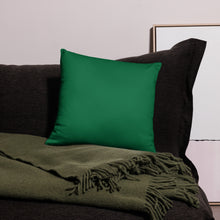 Load image into Gallery viewer, Run Deer MC Green Basic Pillow