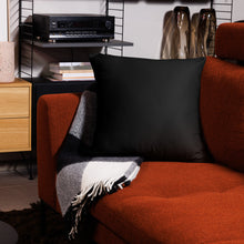 Load image into Gallery viewer, Run Deer MC Black Basic Pillow