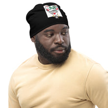 Load image into Gallery viewer, Black Run Deer MC All-Over Print Beanie