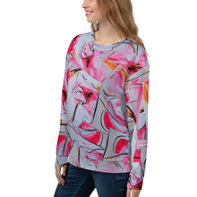 Load image into Gallery viewer, Neon Lipstick Graffiti Unisex Sweatshirt