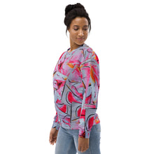 Load image into Gallery viewer, Neon Lipstick Graffiti Unisex Sweatshirt