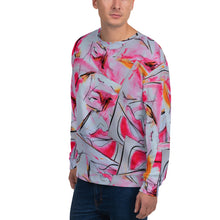 Load image into Gallery viewer, Neon Lipstick Graffiti Unisex Sweatshirt