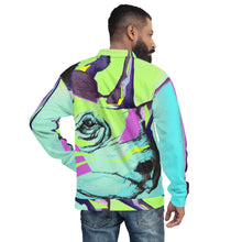 Load image into Gallery viewer, Saved By The Rhino Unisex Bomber Jacket