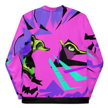 Load image into Gallery viewer, Punk Rock Lion Unisex Bomber Jacket