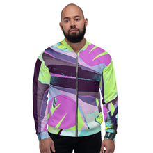 Load image into Gallery viewer, Saved By The Rhino Unisex Bomber Jacket