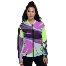 Load image into Gallery viewer, Saved By The Rhino Unisex Bomber Jacket