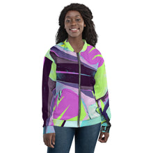 Load image into Gallery viewer, Saved By The Rhino Unisex Bomber Jacket