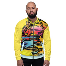 Load image into Gallery viewer, Malibu Dream Unisex Bomber Jacket
