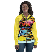 Load image into Gallery viewer, Malibu Dream Unisex Bomber Jacket