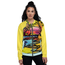 Load image into Gallery viewer, Malibu Dream Unisex Bomber Jacket
