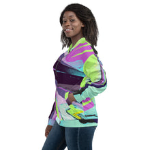 Load image into Gallery viewer, Saved By The Rhino Unisex Bomber Jacket