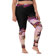 Load image into Gallery viewer, Palm Springs Sunset Yoga Leggings