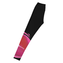 Load image into Gallery viewer, Lips Logo Yoga Leggings