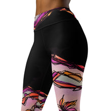 Load image into Gallery viewer, Palm Springs Sunset Yoga Leggings