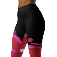 Load image into Gallery viewer, Lips Logo Yoga Leggings