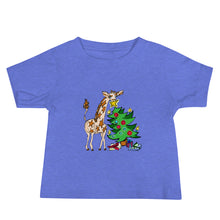 Load image into Gallery viewer, Giraffe Tree Baby Jersey Short Sleeve Tee