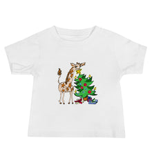 Load image into Gallery viewer, Giraffe Tree Baby Jersey Short Sleeve Tee