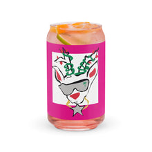 Load image into Gallery viewer, Pink Run Deer MC Can-shaped glass - SOLD INDIVIDUALLY