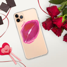 Load image into Gallery viewer, Lips Logo Clear Case for iPhone®