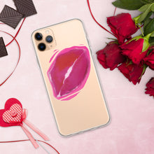 Load image into Gallery viewer, Lips Logo Clear Case for iPhone®