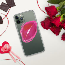 Load image into Gallery viewer, Lips Logo Clear Case for iPhone®