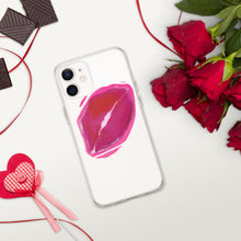 Load image into Gallery viewer, Lips Logo Clear Case for iPhone®