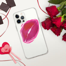 Load image into Gallery viewer, Lips Logo Clear Case for iPhone®