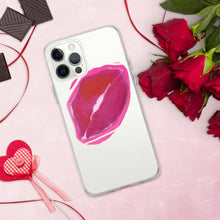 Load image into Gallery viewer, Lips Logo Clear Case for iPhone®