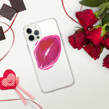 Load image into Gallery viewer, Lips Logo Clear Case for iPhone®