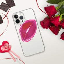 Load image into Gallery viewer, Lips Logo Clear Case for iPhone®