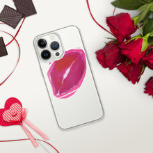 Load image into Gallery viewer, Lips Logo Clear Case for iPhone®