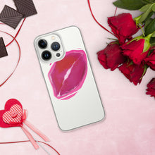 Load image into Gallery viewer, Lips Logo Clear Case for iPhone®
