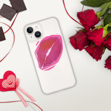 Load image into Gallery viewer, Lips Logo Clear Case for iPhone®