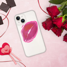 Load image into Gallery viewer, Lips Logo Clear Case for iPhone®
