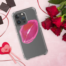 Load image into Gallery viewer, Lips Logo Clear Case for iPhone®