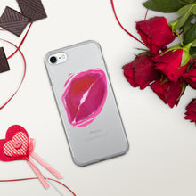 Load image into Gallery viewer, Lips Logo Clear Case for iPhone®