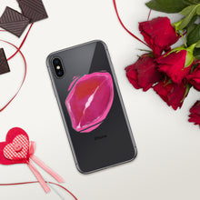Load image into Gallery viewer, Lips Logo Clear Case for iPhone®