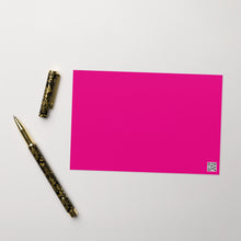 Load image into Gallery viewer, Pink Run Deer MC Greeting card