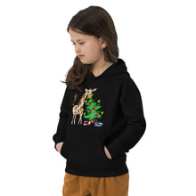 Load image into Gallery viewer, Giraffe Tree Kids eco hoodie