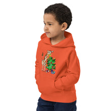 Load image into Gallery viewer, Giraffe Tree Kids eco hoodie