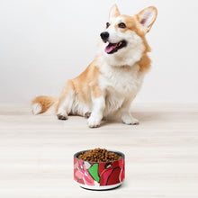 Load image into Gallery viewer, Poinsettia Pet bowl