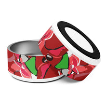 Load image into Gallery viewer, Poinsettia Pet bowl