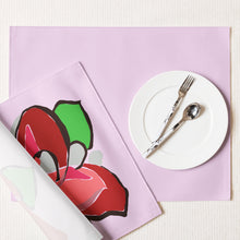 Load image into Gallery viewer, Selago Poinsettia Placemat Set
