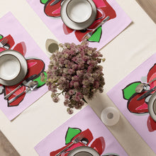 Load image into Gallery viewer, Selago Poinsettia Placemat Set