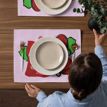 Load image into Gallery viewer, Selago Poinsettia Placemat Set