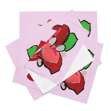 Load image into Gallery viewer, Selago Poinsettia Placemat Set