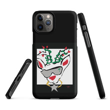 Load image into Gallery viewer, Run Deer MC Snap case for iPhone® BLACK