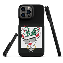 Load image into Gallery viewer, Run Deer MC Snap case for iPhone® BLACK