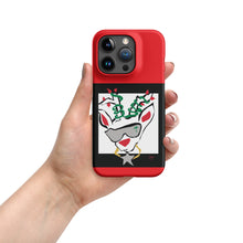 Load image into Gallery viewer, Run Deer MC Snap case for iPhone® RED