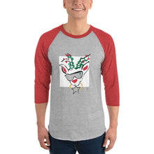 Load image into Gallery viewer, Run Deer MC 3/4 sleeve raglan shirt